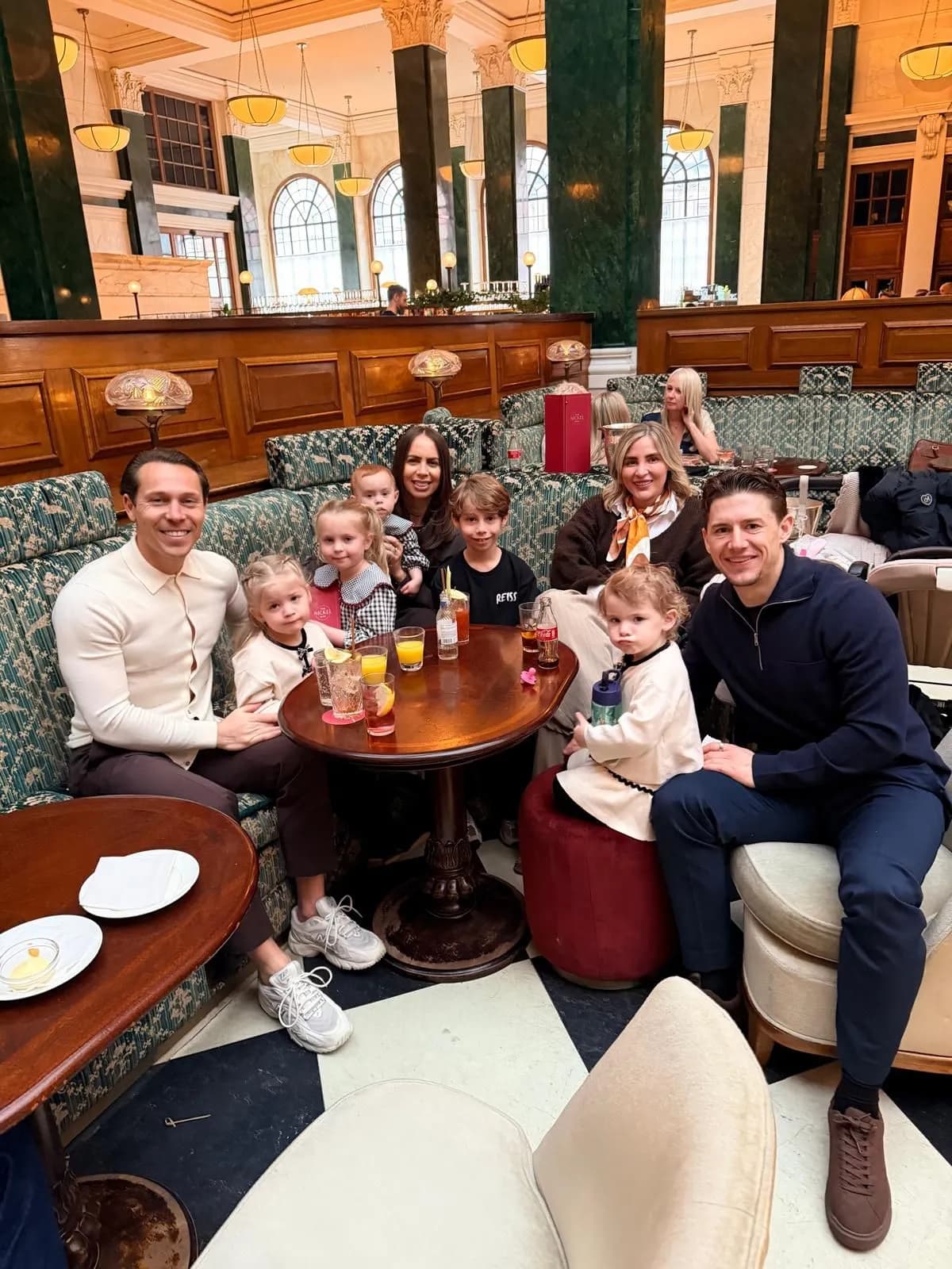 Matthew Phauré with family